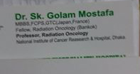 Dr. SK GOLAM MOSTAFA